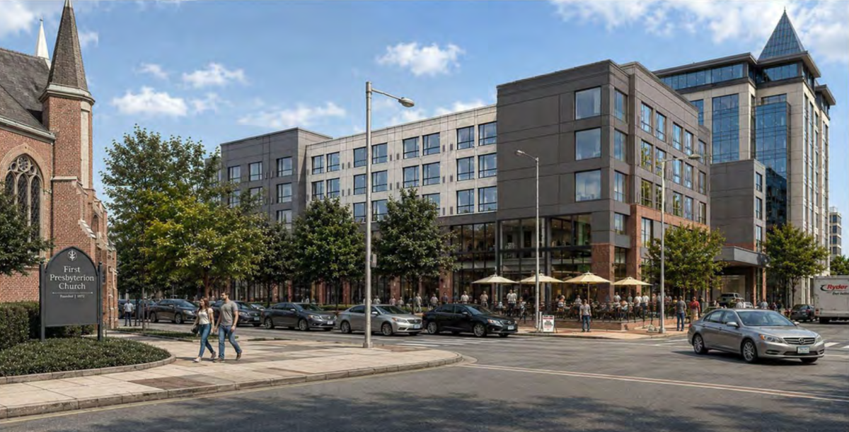 Hilton hotel concept approved for Downtown YMCA site